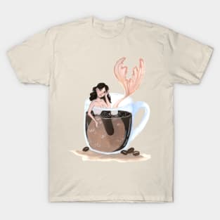 Coffee Mermaid T-Shirt